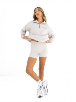 Active Studios 1/4 Zip Jumper - Ivory -Blakely Clothing Store 218ABONE04D