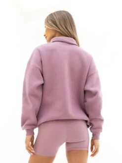 Active Studios 1/4 Zip Jumper - Dusty Pink -Blakely Clothing Store 218ADUSTYPINK01D