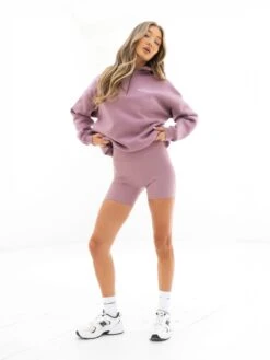 Active Studios 1/4 Zip Jumper - Dusty Pink -Blakely Clothing Store 218ADUSTYPINK05D