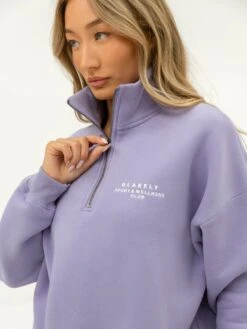 Ultimate 1/4 Zip Jumper - Lilac 10 Ultimate 1/4 Zip Jumper - Lilac -Blakely Clothing Store 218GLILAC04