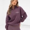 Ultimate 1/4 Zip Jumper - Light Plum -Blakely Clothing Store 218GPLUMLEAD
