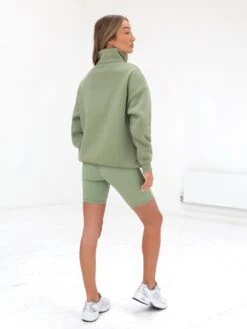 Ultimate 1/4 Zip Jumper - Pistachio 11 Ultimate 1/4 Zip Jumper - Pistachio -Blakely Clothing Store 218GPistachio 06D