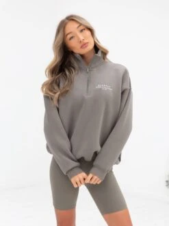 Ultimate 1/4 Zip Jumper - Safari Green -Blakely Clothing Store 218GSAFARI03