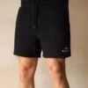 Italia Relaxed Jogger Shorts - Black -Blakely Clothing Store 2219BBLACK LEADD