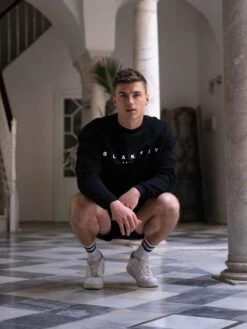 Evolved Jumper - Black -Blakely Clothing Store 2220BLACKD 1