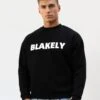 Studio Relaxed Jumper - Black 13 Studio Relaxed Jumper - Black -Blakely Clothing Store 2220MBLACK 05LEADD