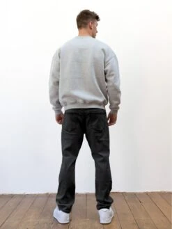 Studio Relaxed Jumper - Marl Grey -Blakely Clothing Store 2220MGREY 01D