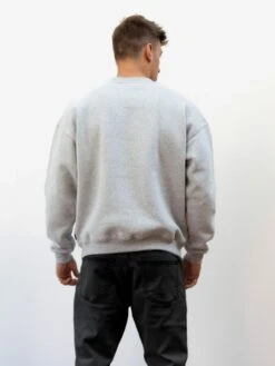 Studio Relaxed Jumper - Marl Grey -Blakely Clothing Store 2220MGREY 04D