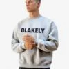 Studio Relaxed Jumper - Marl Grey -Blakely Clothing Store 2220MGREY 06LEADD