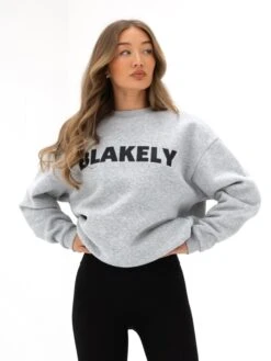 Studio Oversized Jumper - Marl Grey