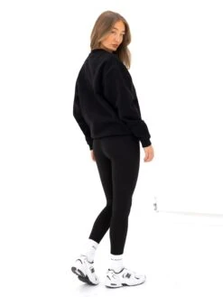Studio Oversized Jumper - Tonal Black -Blakely Clothing Store 2220WTONALBLACKNEWD 3