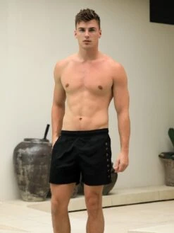 Lugano Swim Shorts - Black 11 Lugano Swim Shorts - Black -Blakely Clothing Store 2222BlackD 4