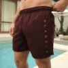Lugano Swim Shorts - Burgundy
