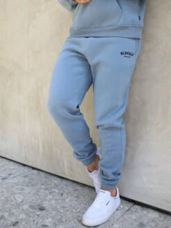 Varsity Relaxed Sweatpants - Blue -Blakely Clothing Store 224VARBlueD