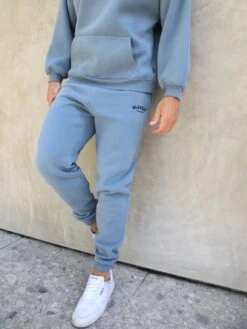 Varsity Relaxed Sweatpants - Blue -Blakely Clothing Store 224VARBlueD 4