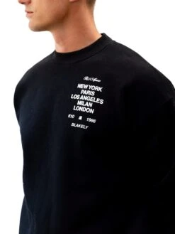 Apex 610 Relaxed Jumper - Black 7 Apex 610 Relaxed Jumper - Black -Blakely Clothing Store 225ABLACK02D