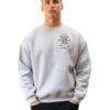 Apex 610 Relaxed Jumper - Marl Grey -Blakely Clothing Store 225AMARLGREY06LEADD