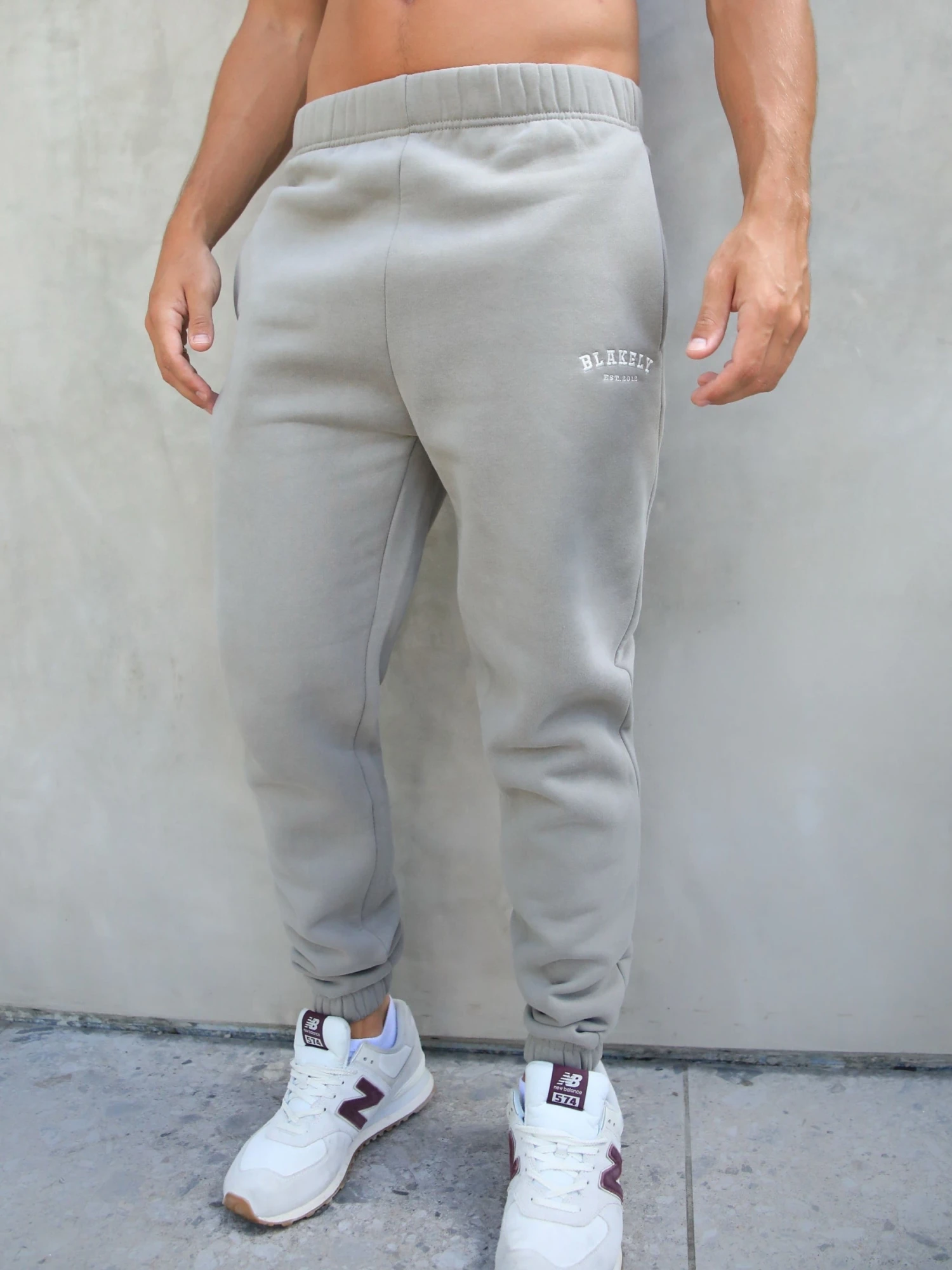 Heritage Relaxed Sweatpants - Neutral Grey 2 Heritage Relaxed Sweatpants - Neutral Grey - Image 2
