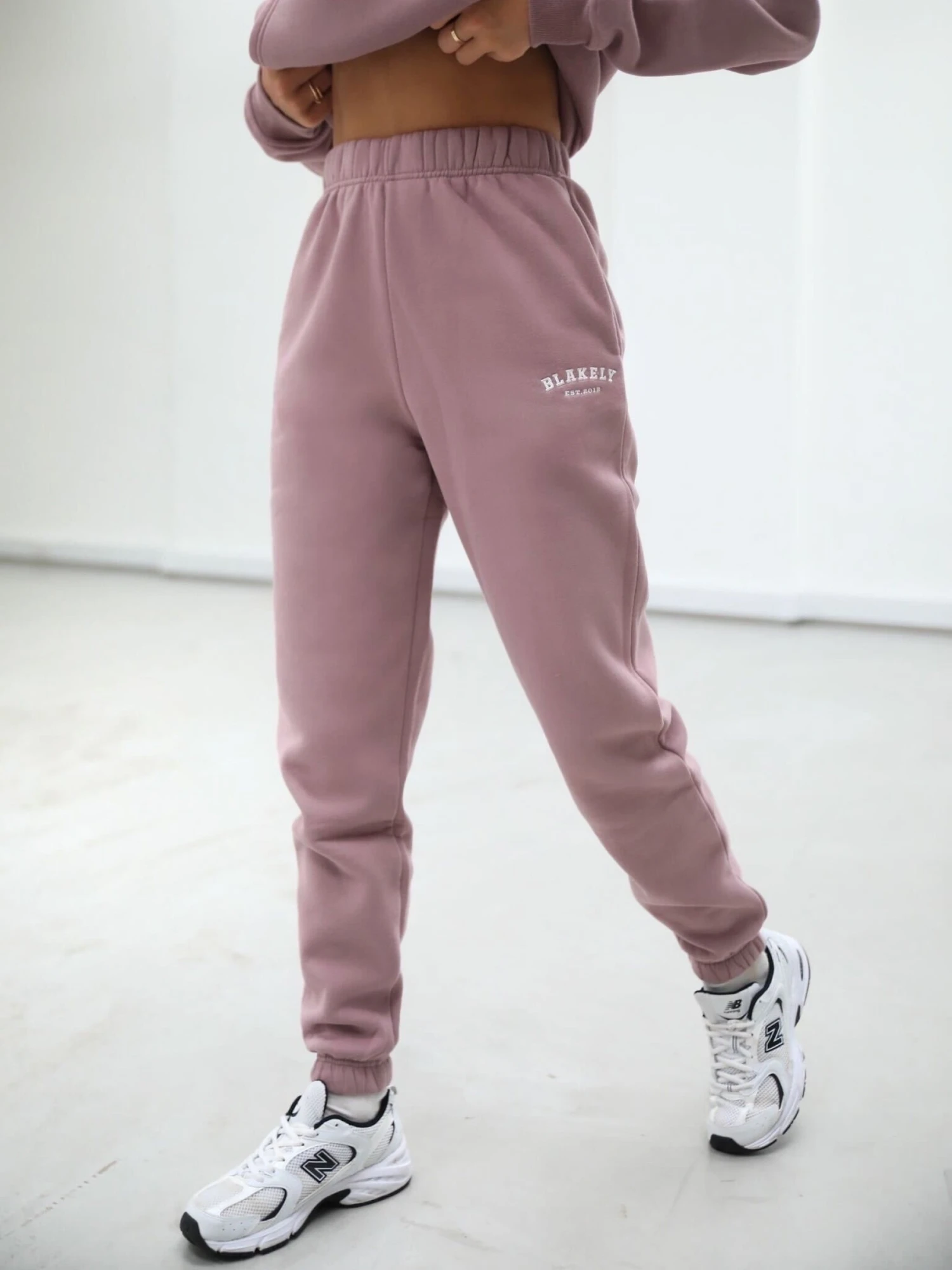 Heritage Sweatpants - Dusty Pink 1 Heritage Sweatpants - Dusty Pink