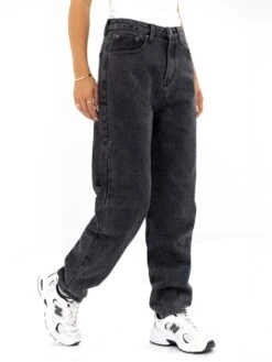 Blakely Mom Jeans - Washed Black 10 Blakely Mom Jeans - Washed Black -Blakely Clothing Store 2270BLACK06D