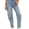 Blakely Mom Jeans - Faded Blue