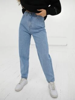Mom Jeans - Blue -Blakely Clothing Store 2270MOMJEANS BLUED 3