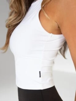 Sofia Soft Vest - White -Blakely Clothing Store 2271YWhite 04D