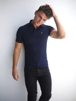 Blakely Franco Polo Shirt - Navy -Blakely Clothing Store 2295Navy 01D