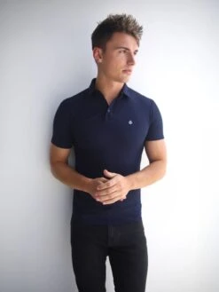 Blakely Franco Polo Shirt - Navy -Blakely Clothing Store 2295Navy 03D