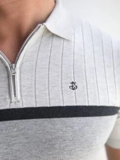 Antonio Polo Shirt - Grey -Blakely Clothing Store 2316Grey 02D