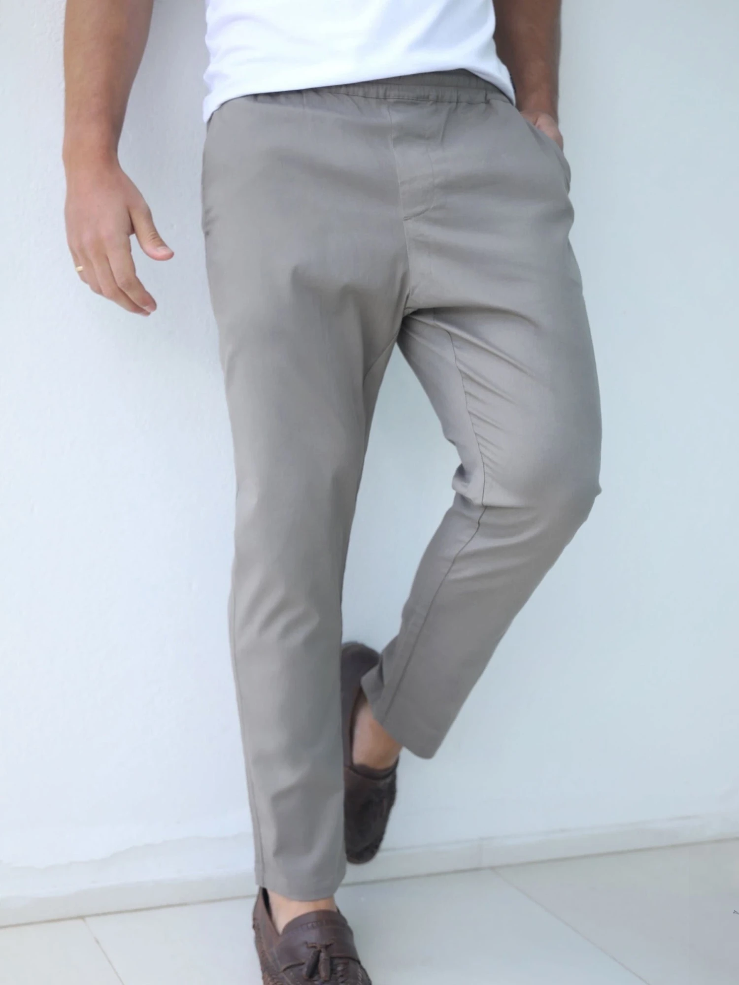 Amalfi Trousers - Beige 1 Amalfi Trousers - Beige