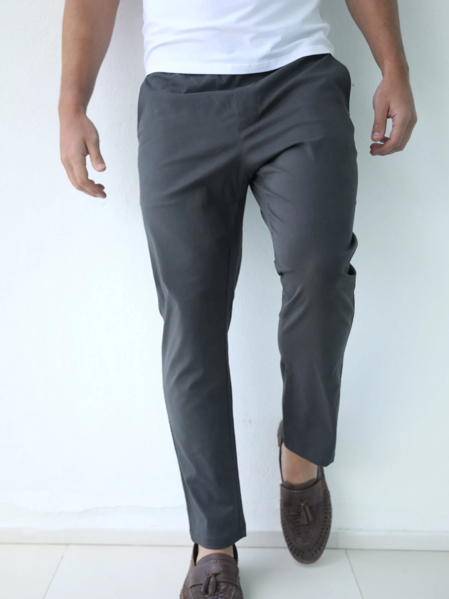 Amalfi Trousers - Grey 1 Amalfi Trousers - Grey