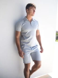 Positano Shorts - Light Grey 9 Positano Shorts - Light Grey -Blakely Clothing Store 2346BLUED