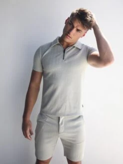 Positano Polo Shirt - Light Green -Blakely Clothing Store 2346GREEND