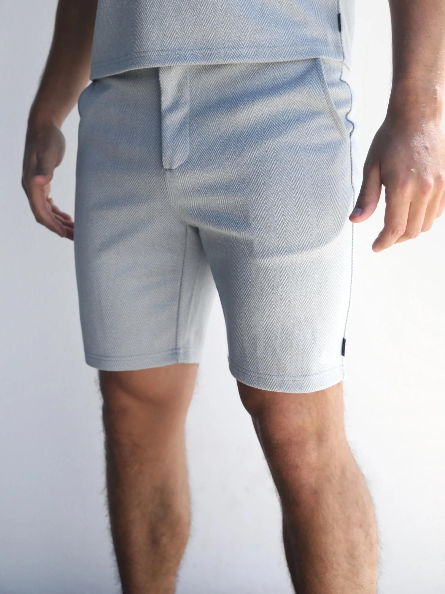 Positano Shorts - Light Grey 6 Positano Shorts - Light Grey - Image 6