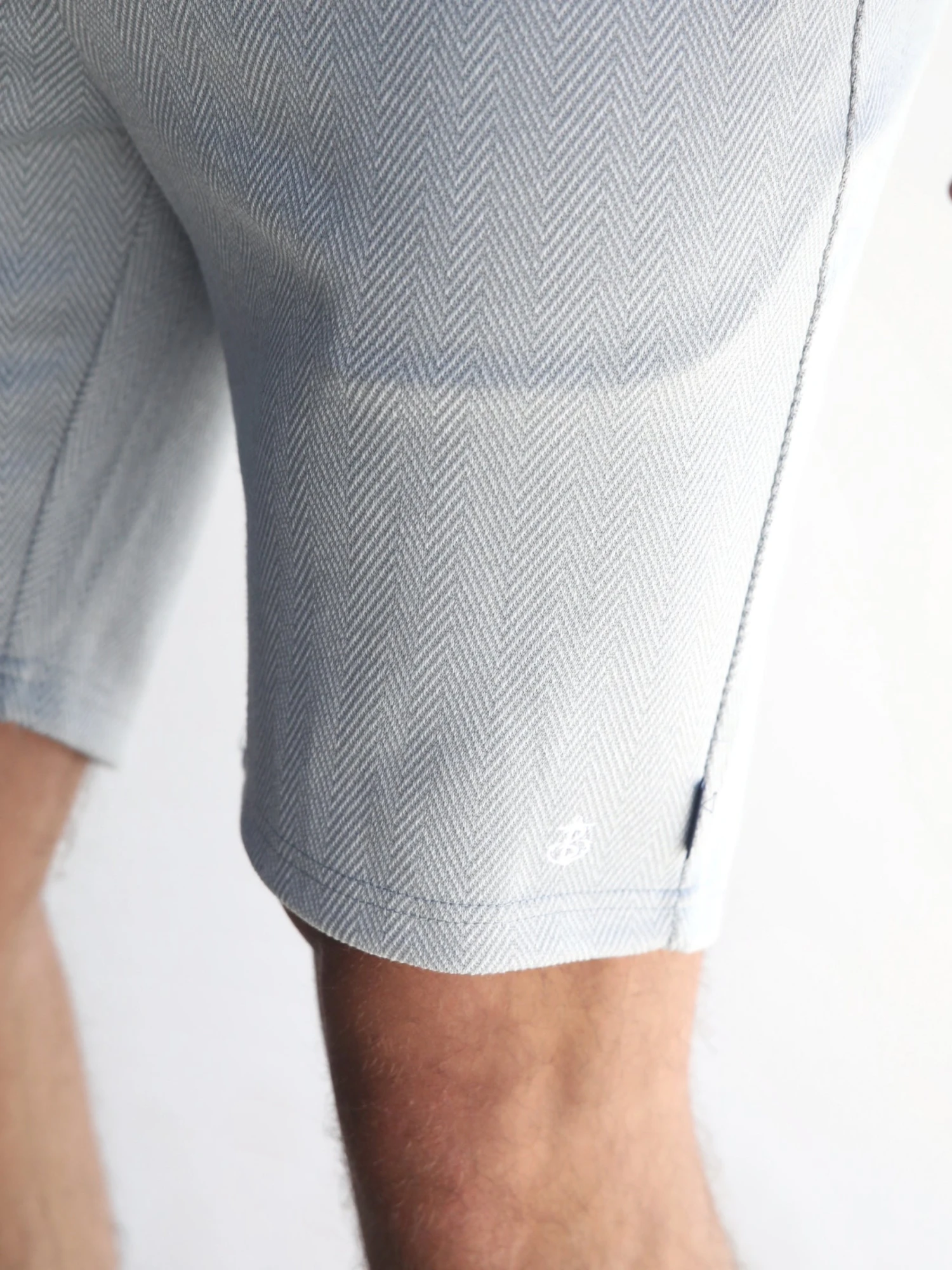 Positano Shorts - Light Grey 2 Positano Shorts - Light Grey - Image 2