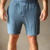 Salvatore Shorts - Blue -Blakely Clothing Store 2386BlueLEADD