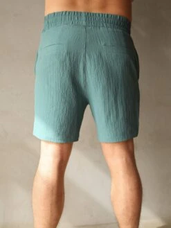 Salvatore Shorts - Teal -Blakely Clothing Store 2386Teal 03D