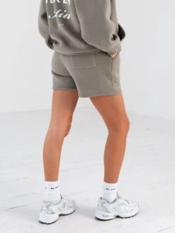 Italia Jogger Shorts - Stone Grey -Blakely Clothing Store 2527BWGrey 04D