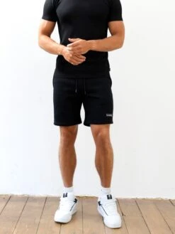 Sami Relaxed Jogger Shorts - Black 11 Sami Relaxed Jogger Shorts - Black -Blakely Clothing Store 2527IMBLACKD 4