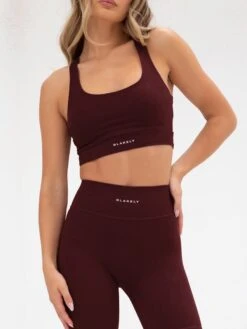 Ultimate Active Shorts - Burgundy -Blakely Clothing Store 2529GBurgundy 03D