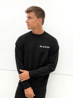 Blakely Knitted Jumper - Black -Blakely Clothing Store 2530ABlack05