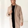 Knightsbridge Tailored Coat - Tan 13 Knightsbridge Tailored Coat - Tan -Blakely Clothing Store 2533TAN