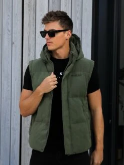 Ultimate Multiway Puffer Coat - Khaki Green -Blakely Clothing Store 2540MKhakiGreen21D