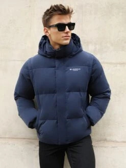 Ultimate Multiway Puffer Coat - Navy -Blakely Clothing Store 2540MNAVY
