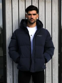 Ultimate Multiway Puffer Coat - Navy -Blakely Clothing Store 2540MNavy17D
