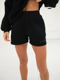 Isabel Jogger Shorts - Black 9 Isabel Jogger Shorts - Black -Blakely Clothing Store 2542BLACKD