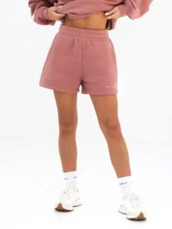 Isabel Jogger Shorts - Blush Brown 9 Isabel Jogger Shorts - Blush Brown -Blakely Clothing Store 2542BROWN03Dcopy