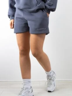 Isabel Jogger Shorts - Blue -Blakely Clothing Store 2542Blue 04D