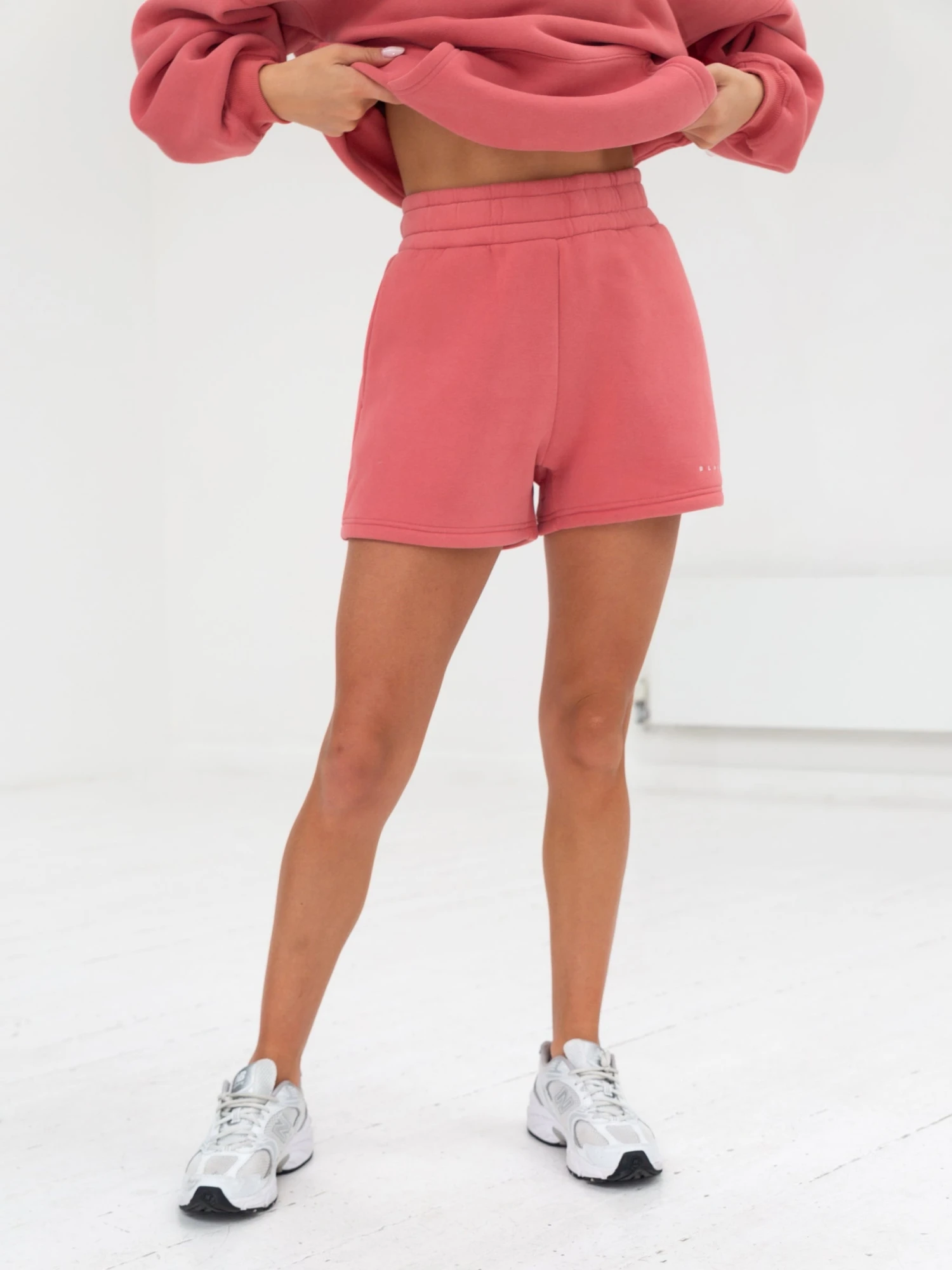 Isabel Jogger Shorts - Sunrise Coral 5 Isabel Jogger Shorts - Sunrise Coral - Image 5